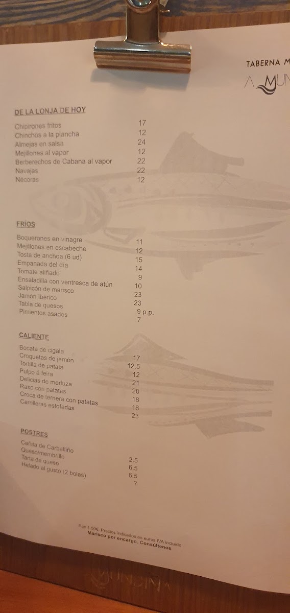 Menu Taberna A Mundiña-10