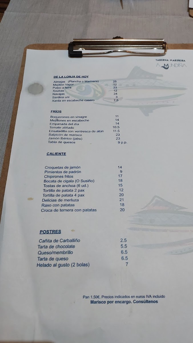 Menu Taberna A Mundiña-4